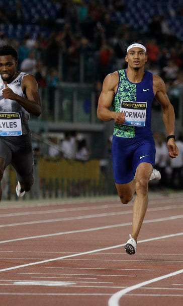 Norman clocks world-leading time in 200 meters in Rome